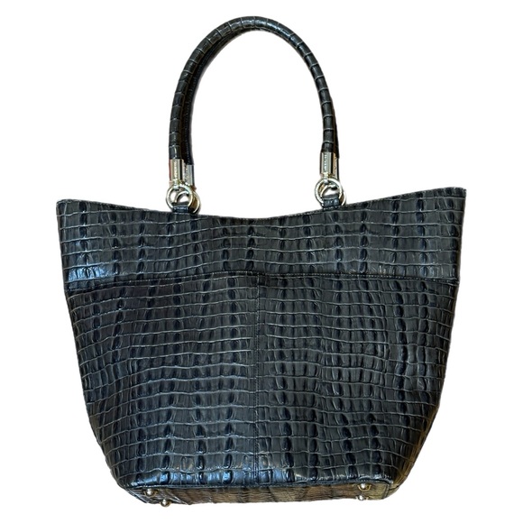 Brahmin Patina La Scala Double Handle Tote - Picture 1 of 13